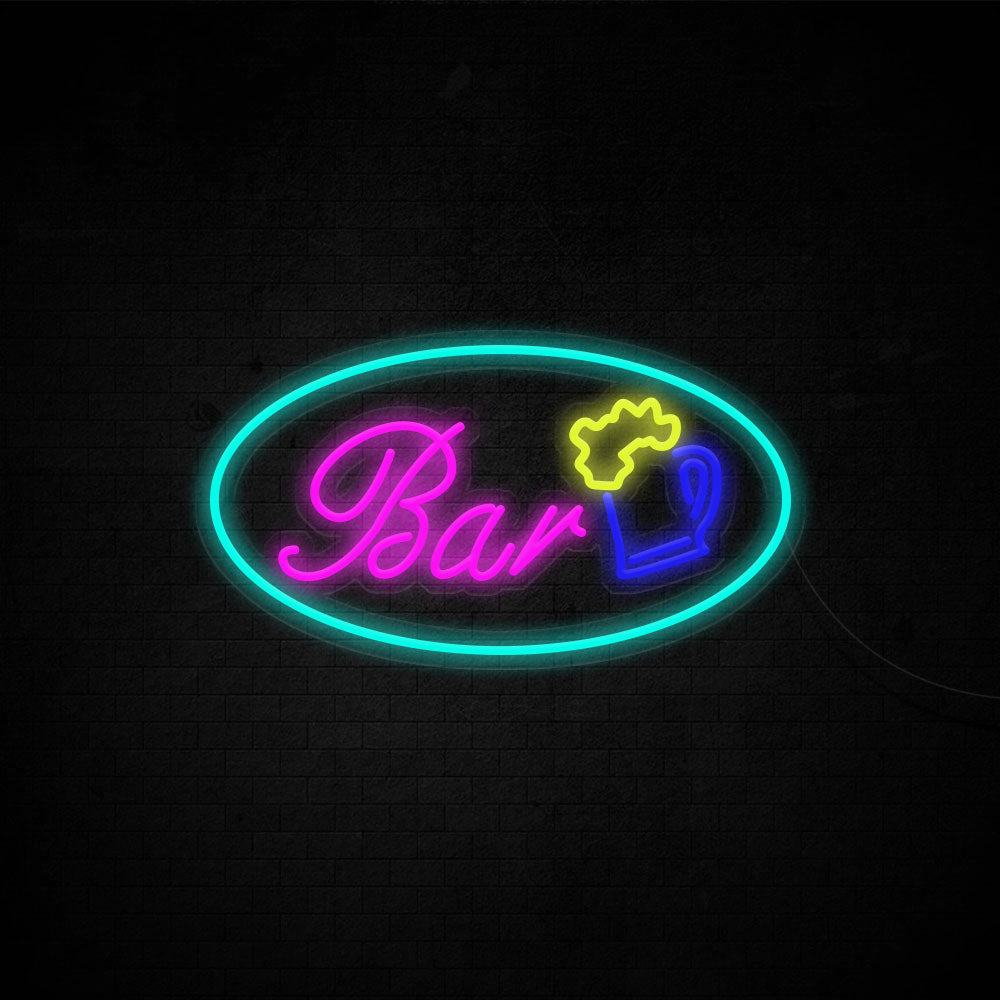 Bar Beer Neon Signs Led Neon Lighting Home Bar Man Cave Decoration