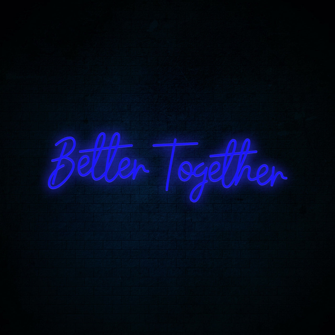 Better Together Neon Signs Wedding Led Neon Lighting