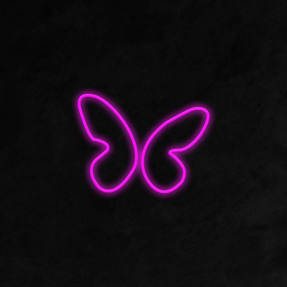 Butterfly Logo Neon Signs Led Neon Lighting