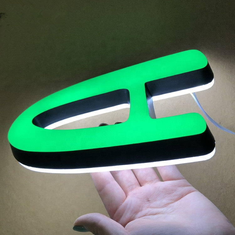 LED Channel Letters Sign Acrylic 3D Backlit Front-Lit Store Logo Signs ...