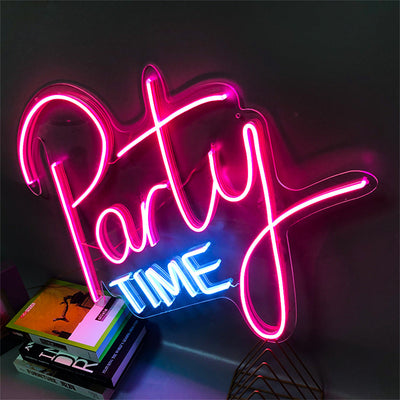 Party TIME Neon Signs Led Neon Light Party Decoration