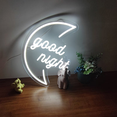 Good Night Neon Signs Led Neon Light Bedroom Wall Hanging