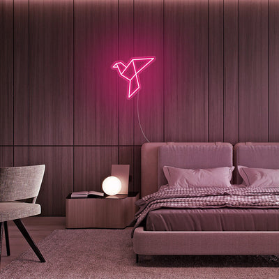 Mini Paper Crane LED Neon Signs Led Neon Lighting