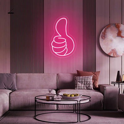 Thumbs up Neon Signs Led Neon Lighting