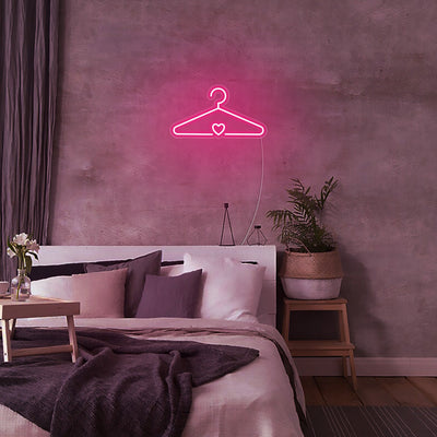 Mini Coat Hanger LED Neon Signs Led Neon Lighting