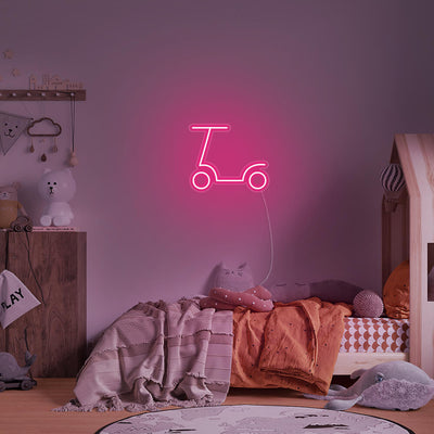 Mini Scooter LED Neon Signs Led Neon Lighting