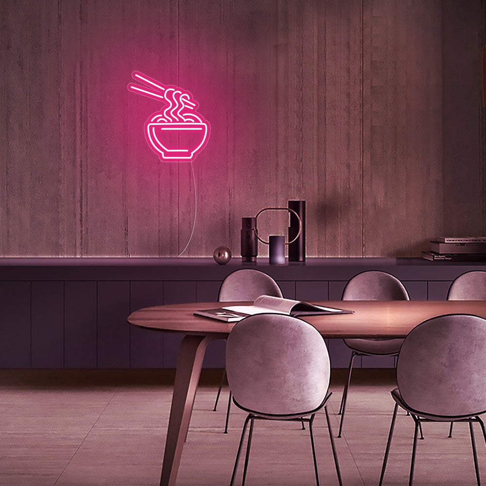 Mini Noodles LED Neon Signs Led Neon Lighting