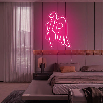 Angel Logo Neon Signs Led Neon Lighting