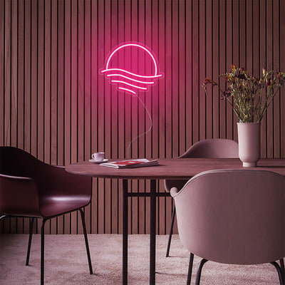 Mini Sunset Sea LED Neon Signs Led Neon Lighting