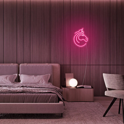 Steed Horse Head Neon Signs Led Neon Lighting