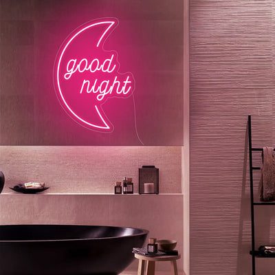 Good Night Neon Signs Led Neon Light Bedroom Wall Hanging