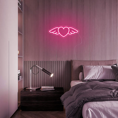 Mini Flying heart LED Neon Signs Led Neon Lighting