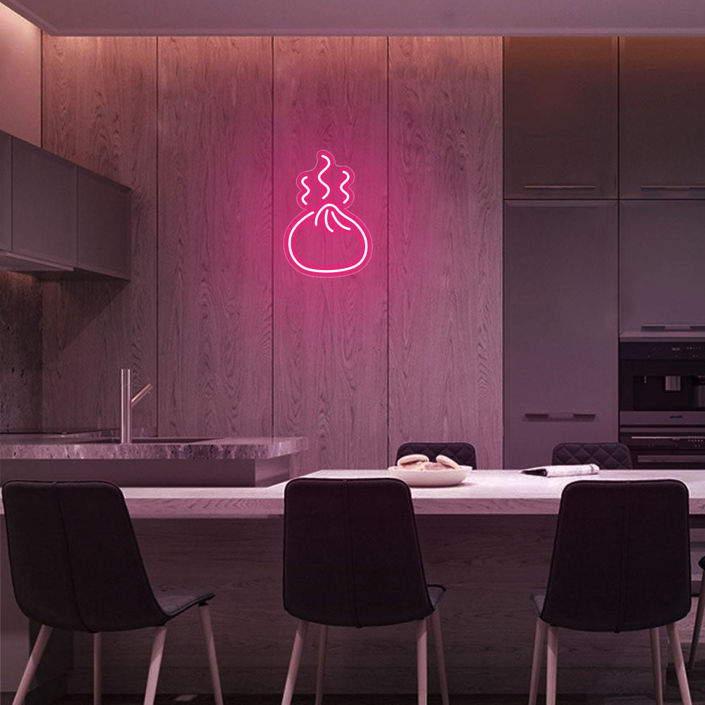 Mini Dumpling LED Neon Signs Led Neon Lighting