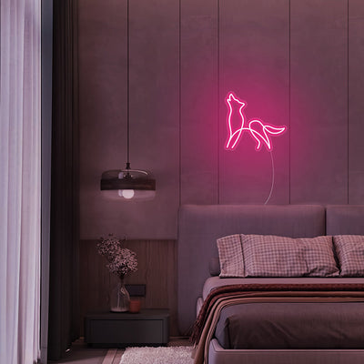 Mini Wolf LED Neon Signs Led Neon Lighting
