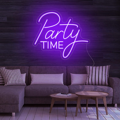 Party TIME Neon Signs Led Neon Light Party Decoration