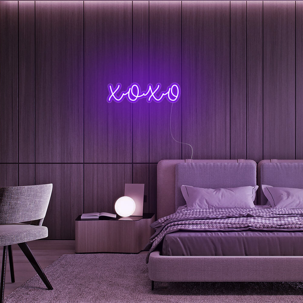 Mini XOXO LED Neon Signs Led Neon Lighting