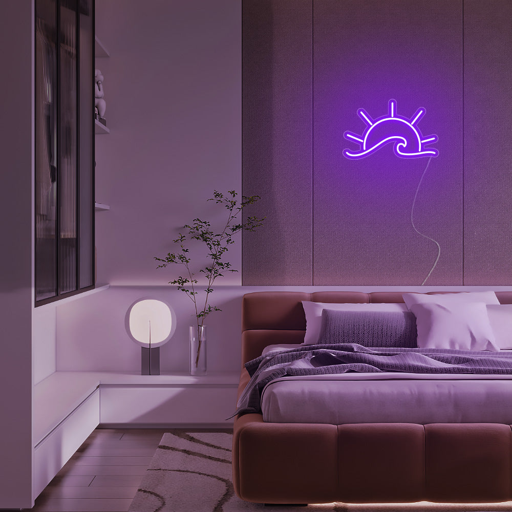 Mini Sunrise sea LED Neon Signs Led Neon Lighting