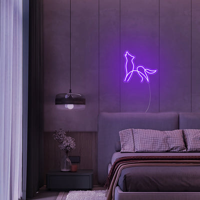 Mini Wolf LED Neon Signs Led Neon Lighting
