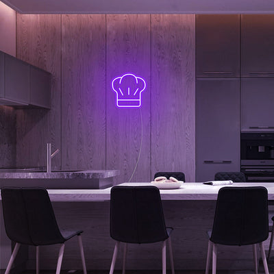 Mini Chef Hat LED Neon Signs Led Neon Lighting