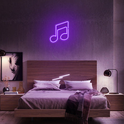 Mini Music Note LED Neon Signs Led Neon Lighting