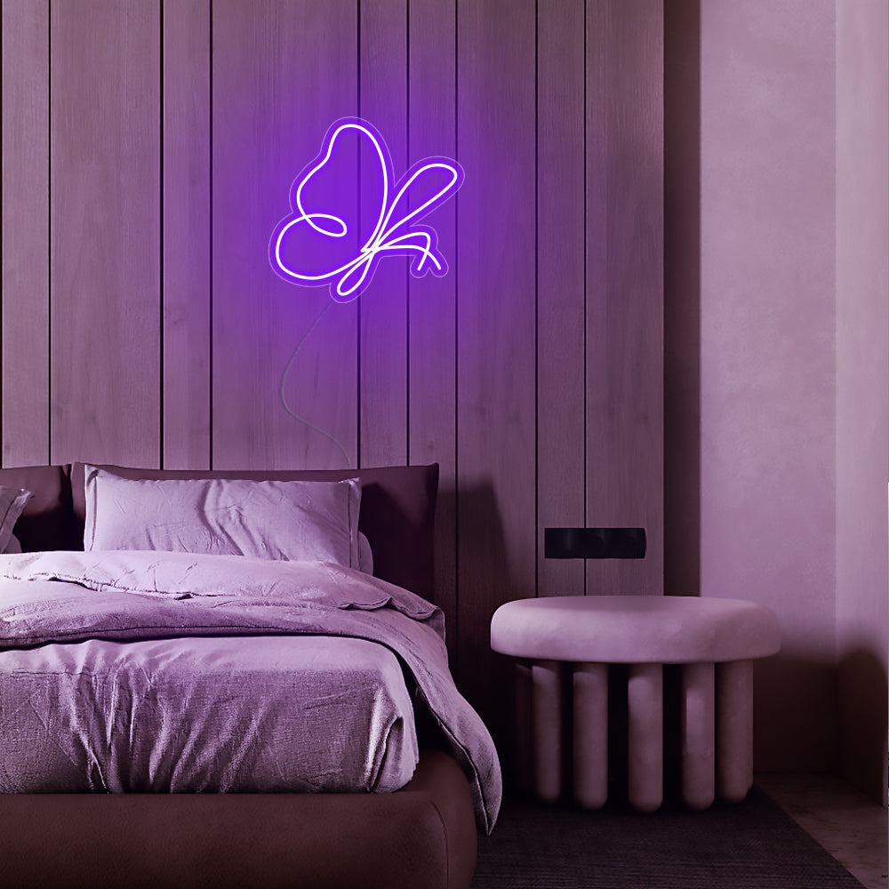 Mini Butterfly Flying LED Neon Signs Led Neon Lighting