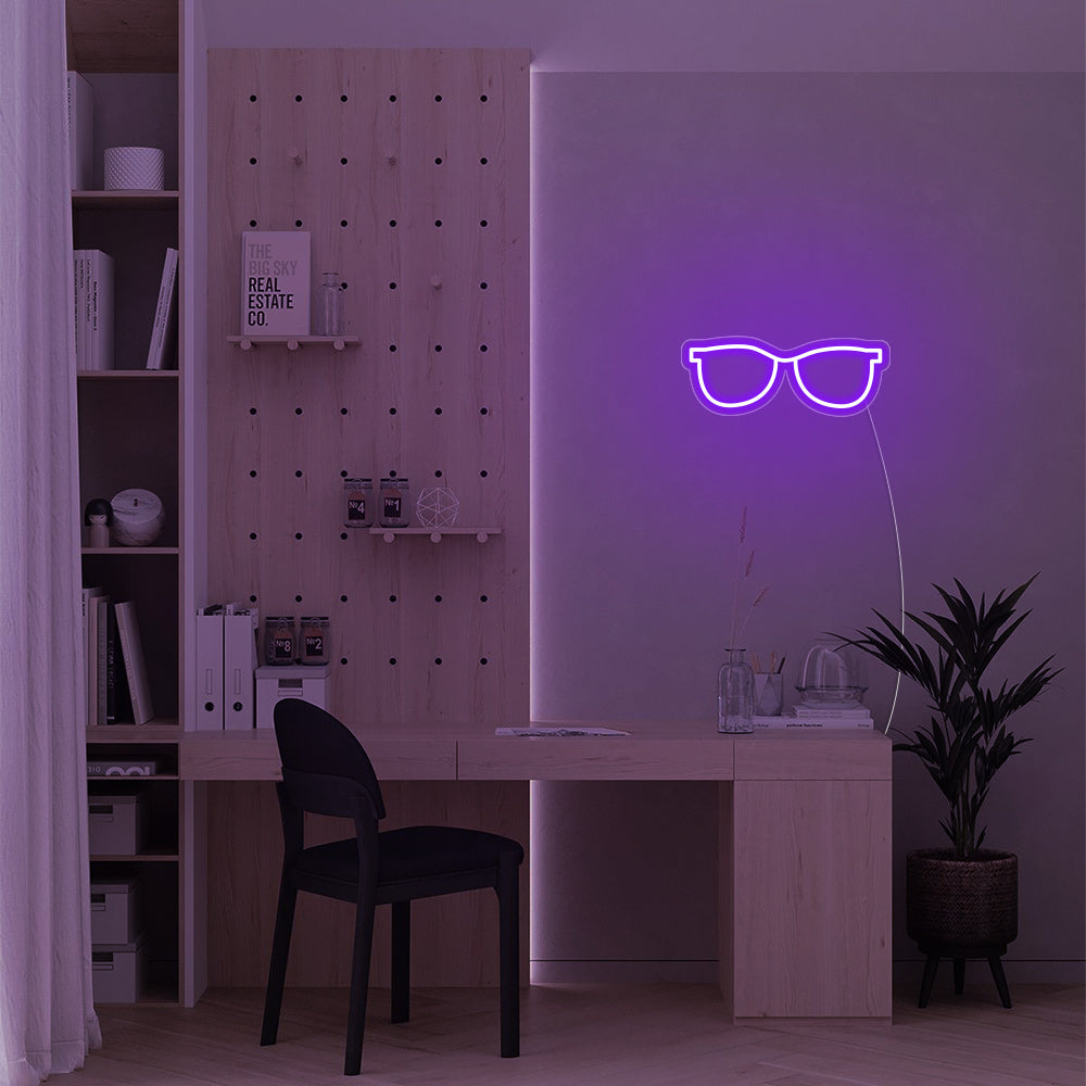 Mini Glasses LED Neon Signs Led Neon Lighting