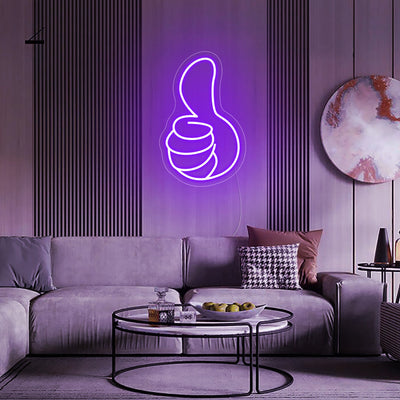 Thumbs up Neon Signs Led Neon Lighting