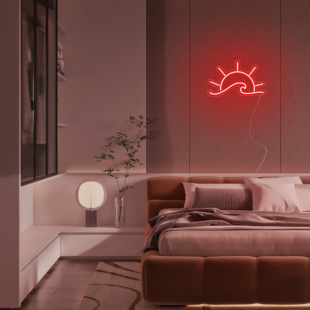 Mini Sunrise sea LED Neon Signs Led Neon Lighting
