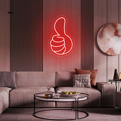 Thumbs up Neon Signs Led Neon Lighting