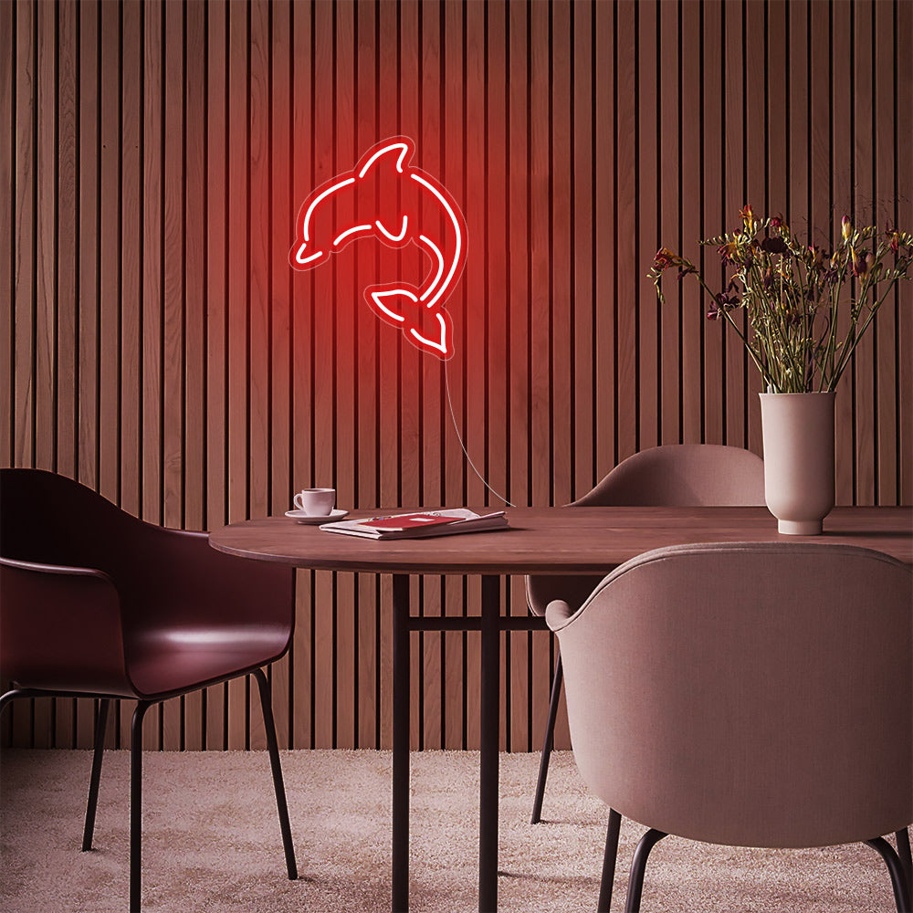 Mini Dolphin LED Neon Signs Led Neon Lighting