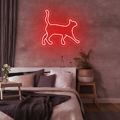 Cat Neon Signs Led Neon Light Pet Room Decoration