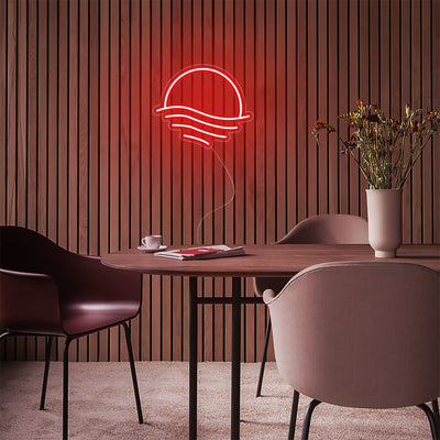Mini Sunset Sea LED Neon Signs Led Neon Lighting