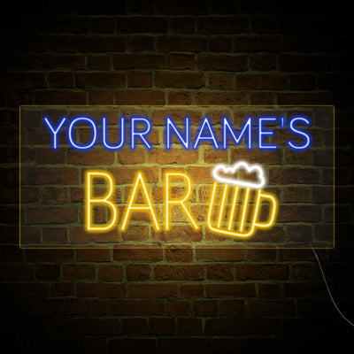 BAR Neon Signs Led Neon Light Custom Name Bar Sign