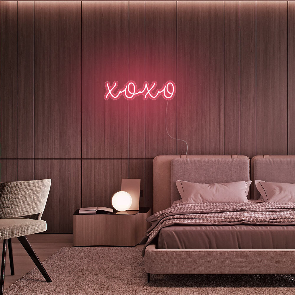 Mini XOXO LED Neon Signs Led Neon Lighting