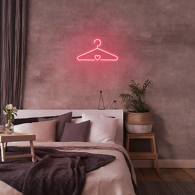 Mini Coat Hanger LED Neon Signs Led Neon Lighting