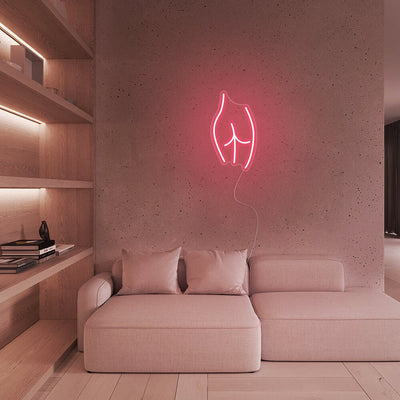 Mini Lady Buttocks LED Neon Signs Led Neon Lighting