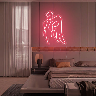 Angel Logo Neon Signs Led Neon Lighting