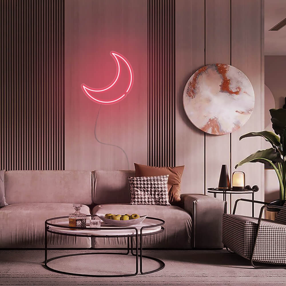 Mini Moon LED Neon Signs Led Neon Lighting
