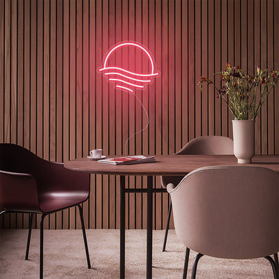 Mini Sunset Sea LED Neon Signs Led Neon Lighting