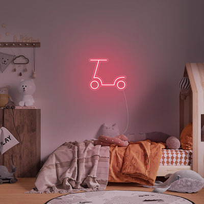 Mini Scooter LED Neon Signs Led Neon Lighting