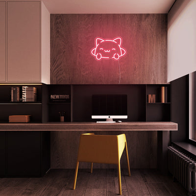 Mini Smile Cat LED Neon Signs Led Neon Lighting