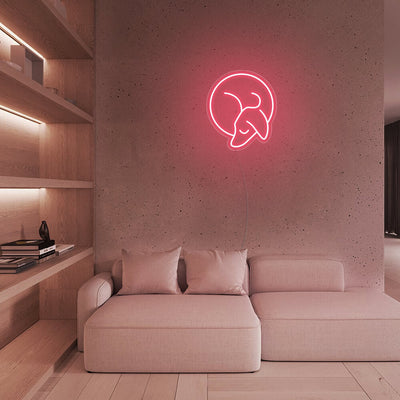 Mini Sleeping Dog Mini Dachshund LED Neon Signs Led Neon Lighting