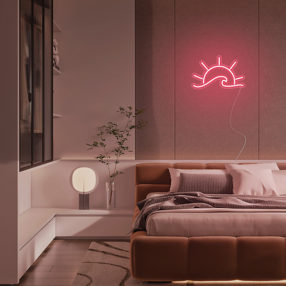 Mini Sunrise sea LED Neon Signs Led Neon Lighting