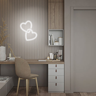 Mini Heart Lock LED Neon Signs Led Neon Lighting