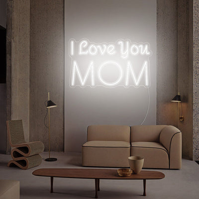 I Love you MOM Neon Signs Led Neon Lighting