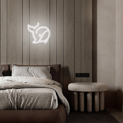 Mini Whale LED Neon Signs Led Neon Lighting