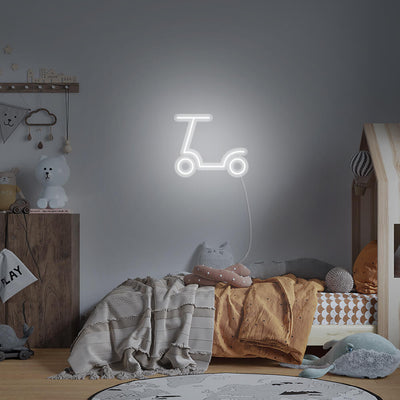 Mini Scooter LED Neon Signs Led Neon Lighting