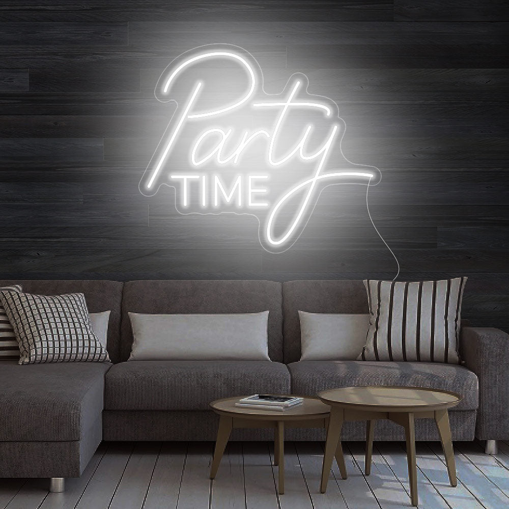 Party TIME Neon Signs Led Neon Light Party Decoration