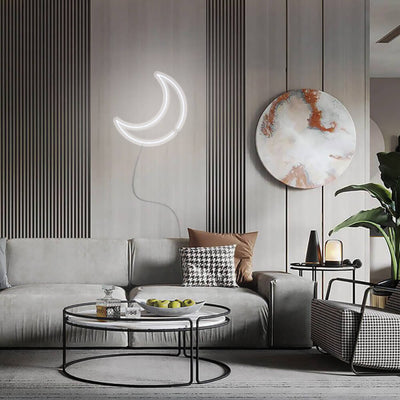Mini Moon LED Neon Signs Led Neon Lighting