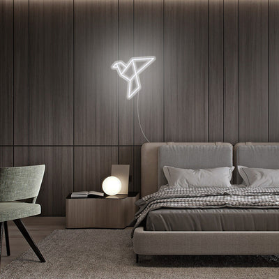 Mini Paper Crane LED Neon Signs Led Neon Lighting